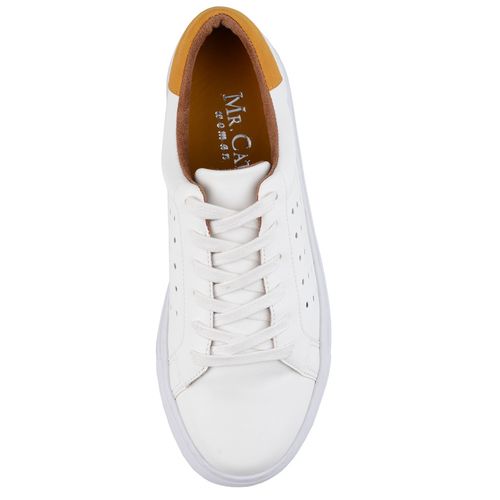 tenis branco mr cat
