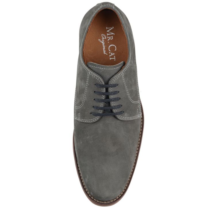 SAPATO SOCIAL CASUAL NEW CLASSIC CINZA - Mr Cat