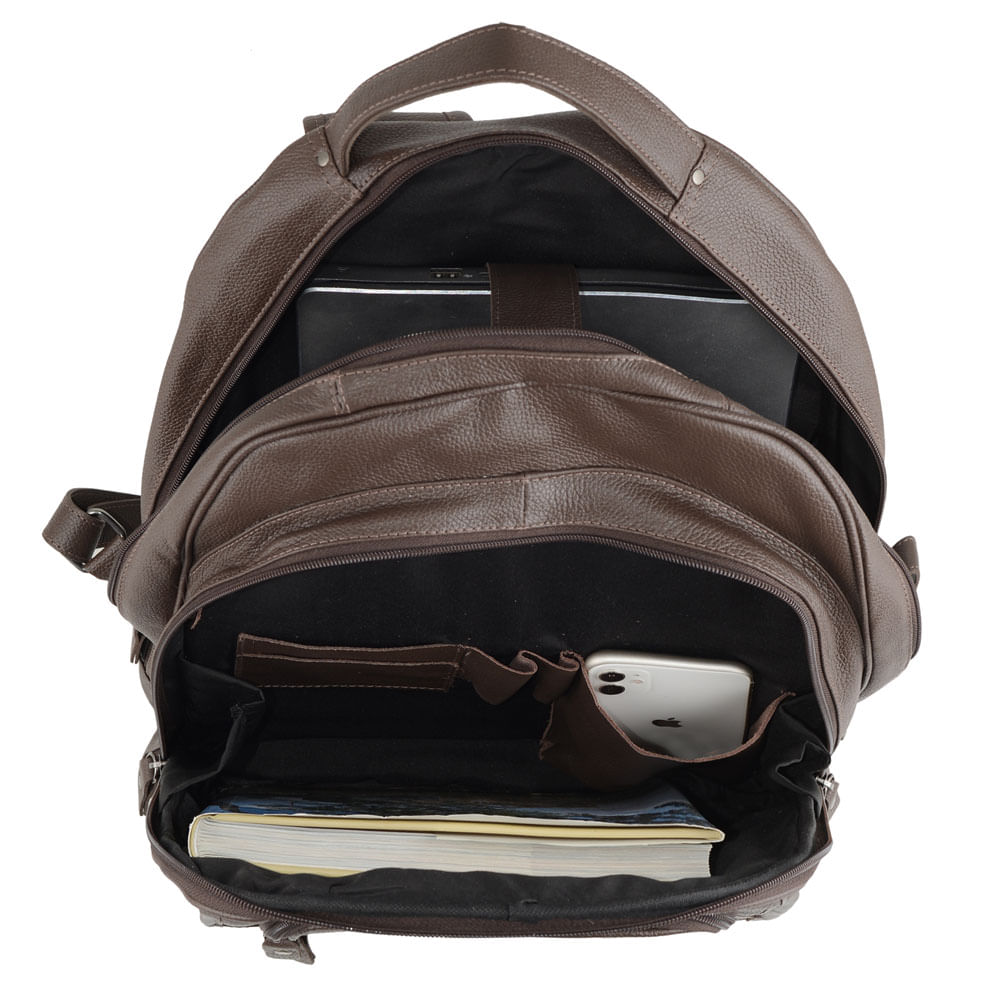 MOCHILA FLOATER MR.CAT CAFE Marrom