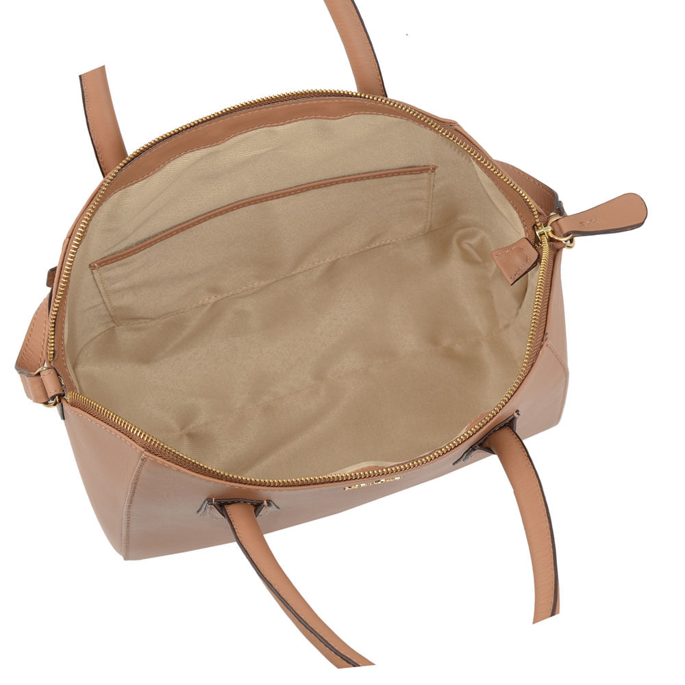 tan leather work bolsa