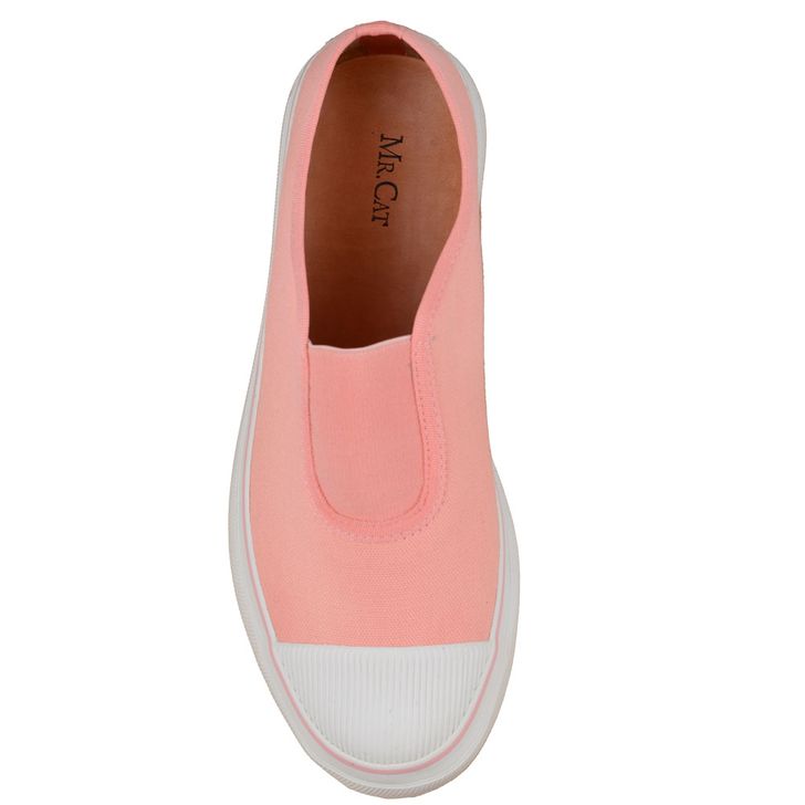 TÊNIS SLIP ON LONA COLOR ROSA - Mr Cat
