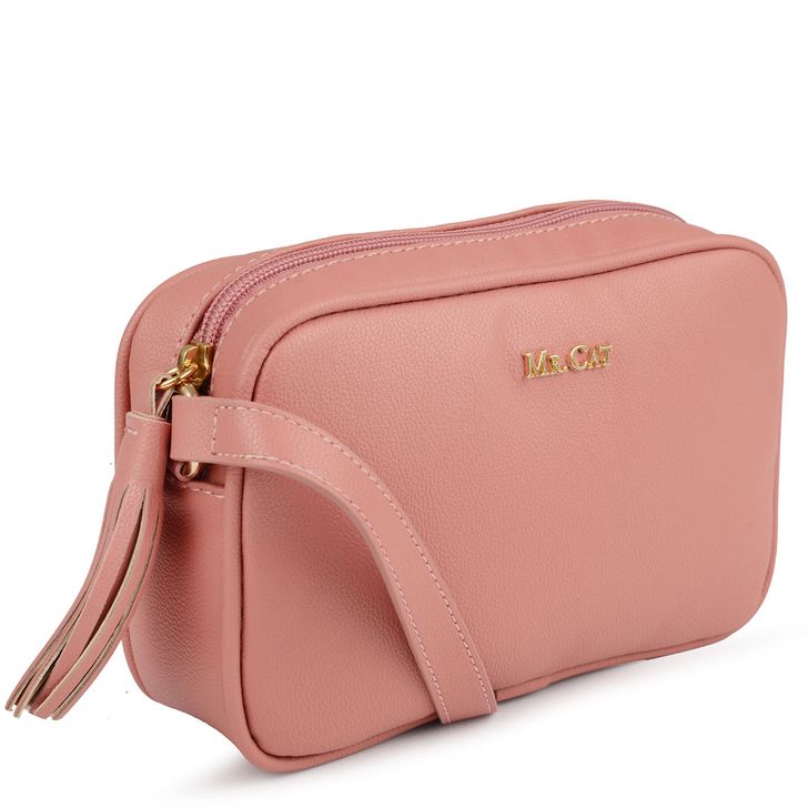pink shoulder bolsa