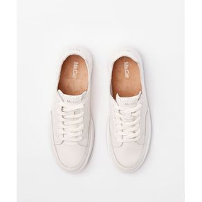 TENIS COURO MACIO MONOCOLOR OFF WHITE - Mr Cat - Mobile