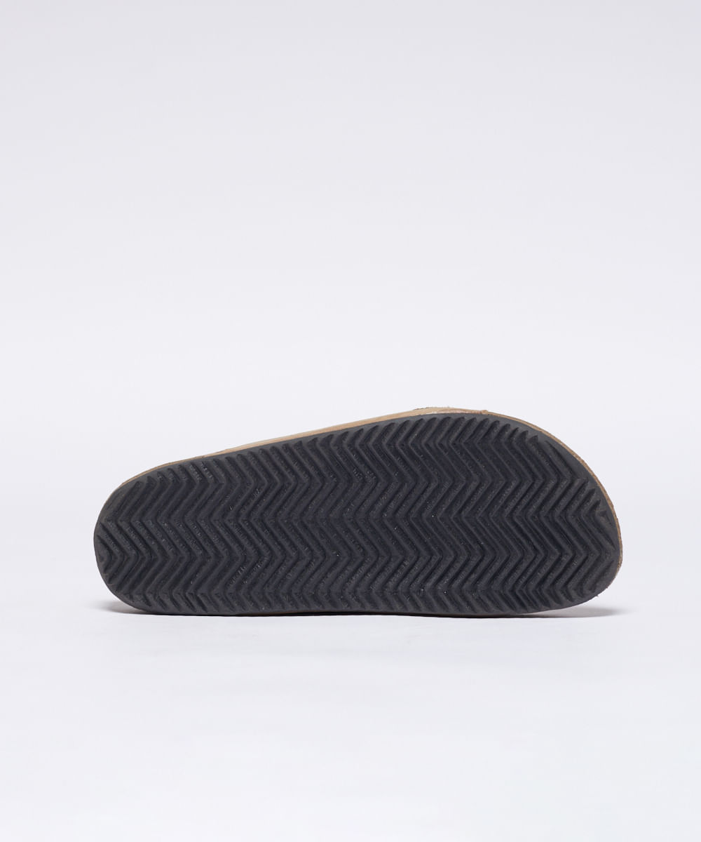 SLIDE NOBUCK E FIVELA TAUPE - Mr Cat - Mobile