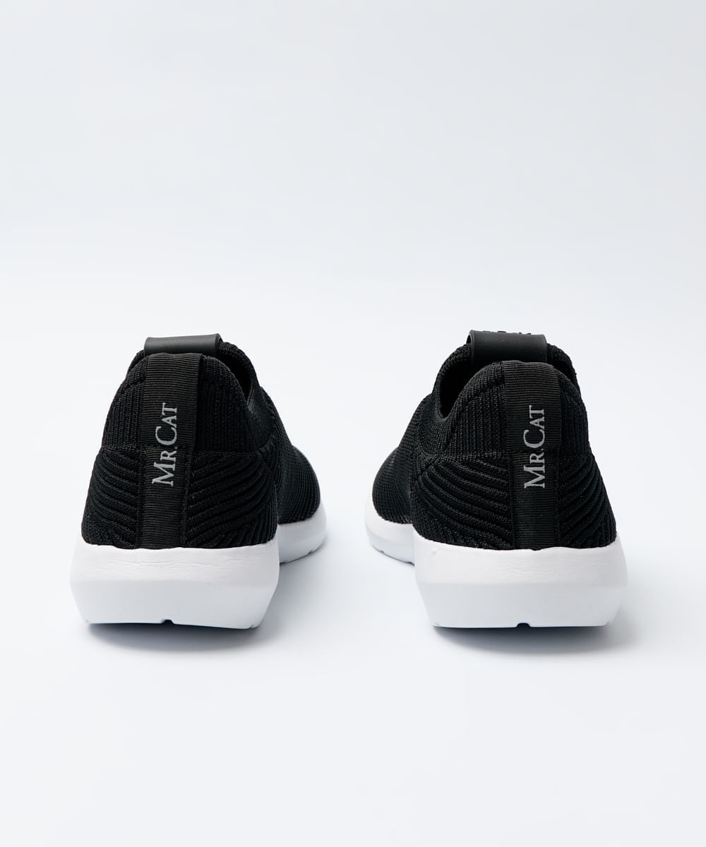 TÊNIS KNIT ZEN PRETO - Mr Cat - Mobile