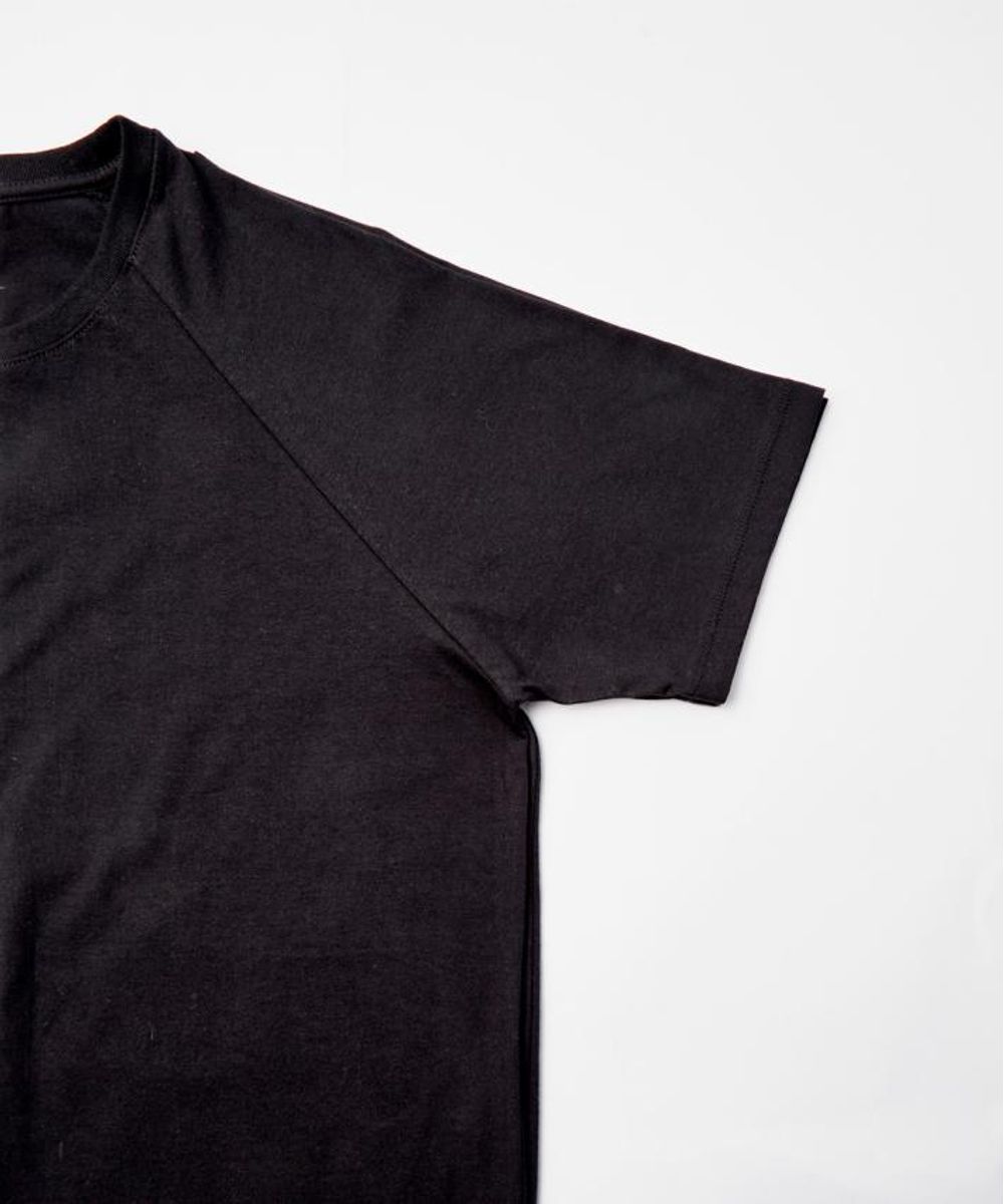 T SHIRT RAGLAN PRETO - Mr Cat - Mobile