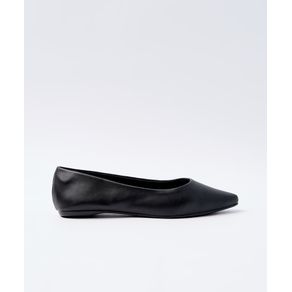 Sapatilha Simple Bico Fino Preto - Mr Cat