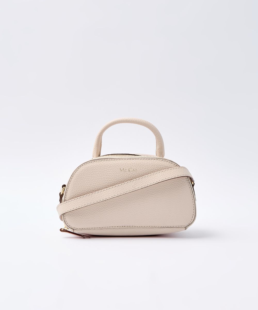 BOLSA SHOULDER BAÚ PEQUENA OFF WHITE - Mr Cat - Mobile