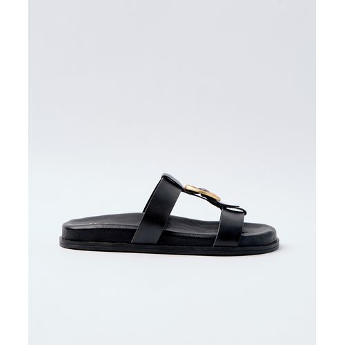 SLIDE NOBUCK E FIVELA TAUPE - Mr Cat - Mobile