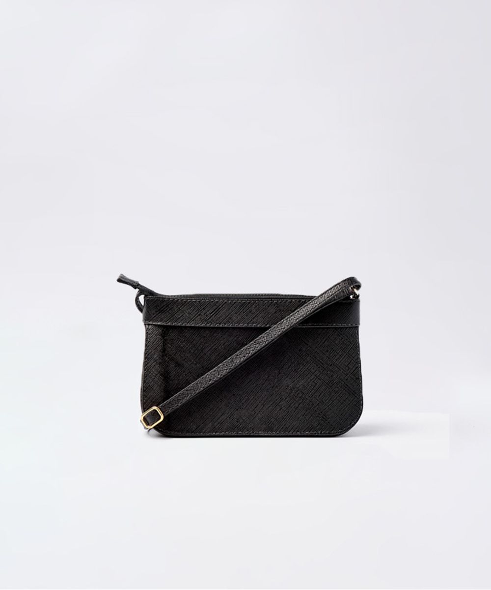 BOLSA SHOULDER COURO SAFIANO CROSSBODY PRETO - Mr Cat - Mobile