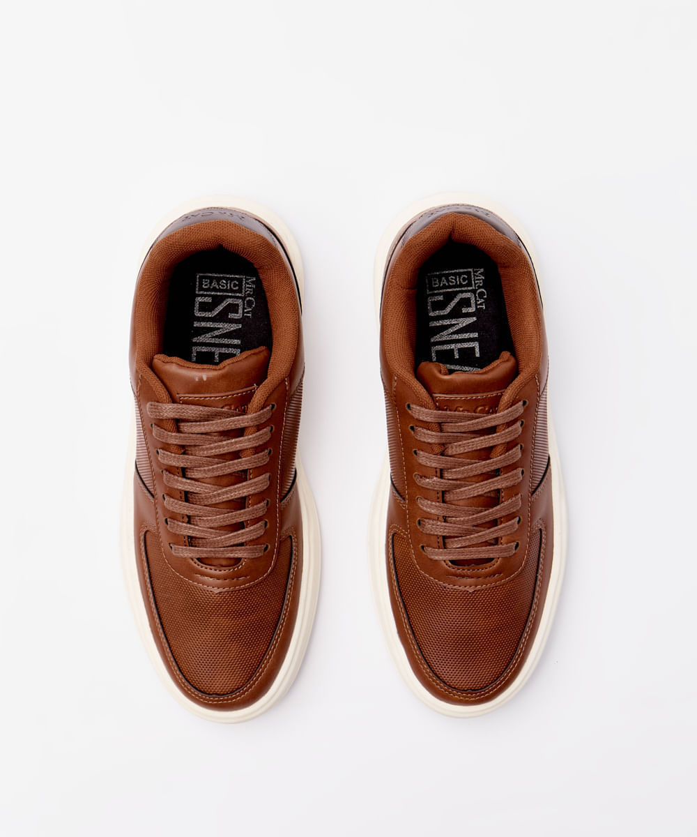 TENIS FURINHOS TAN - Mr Cat - Mobile