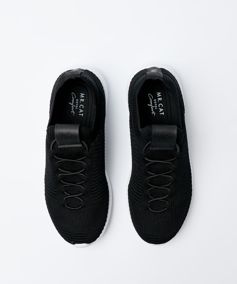 TÊNIS KNIT ZEN PRETO - Mr Cat - Mobile
